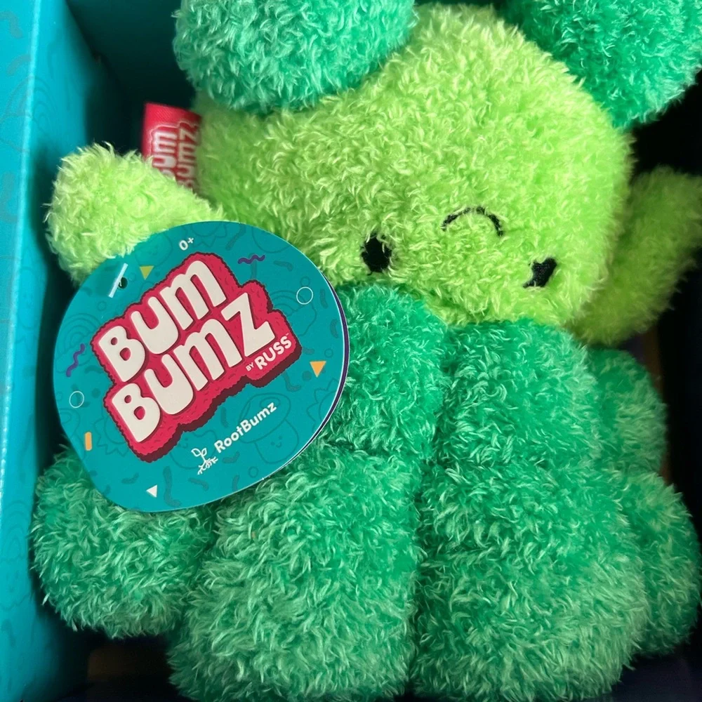 Bum Bumz Veggie Root Colorful Plush Toys Set 7.5” - Picture 2 of 5